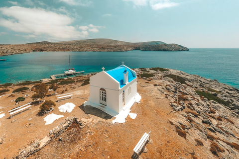 Heraklion: Seglingstur med katamaran till ön Dia m/lunch