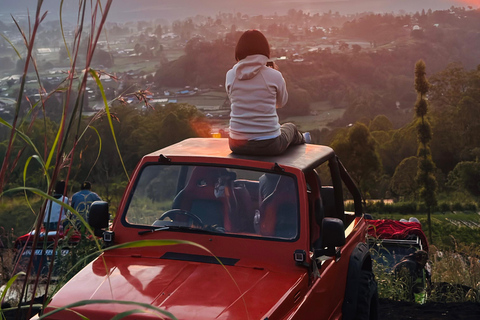 Bali: Mount Batur Sunrise Jeep, Pine Forest And hot springs Hot Spring Ticket (without transportation)