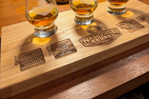 Nashville: 3 Distillery Guided Whiskey Tasting Experience