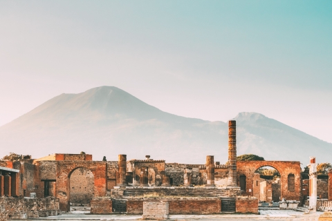 Naples : ruines de Pompéi et volcan du mont VésuveRuines de Pompéi et mont Vésuve - admission prioritaire