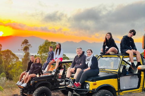 Mount Batur Jeep Sunrise With Breakfast All Inclusive Hot spring ticket (no jeep)