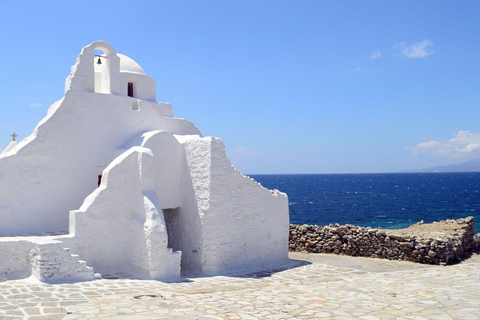 Mykonos : Escapade à la plage et découverte de la vieille villeExploration de la ville de Mykonos avec plage - Excursion à terre