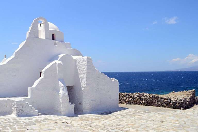 Mykonos : Escapade à la plage et découverte de la vieille villeExploration de la ville de Mykonos avec plage - Excursion à terre