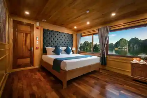 Ninh Binh: Lan Ha Bay gezellige cruises-fietstocht, kajak, maaltijden