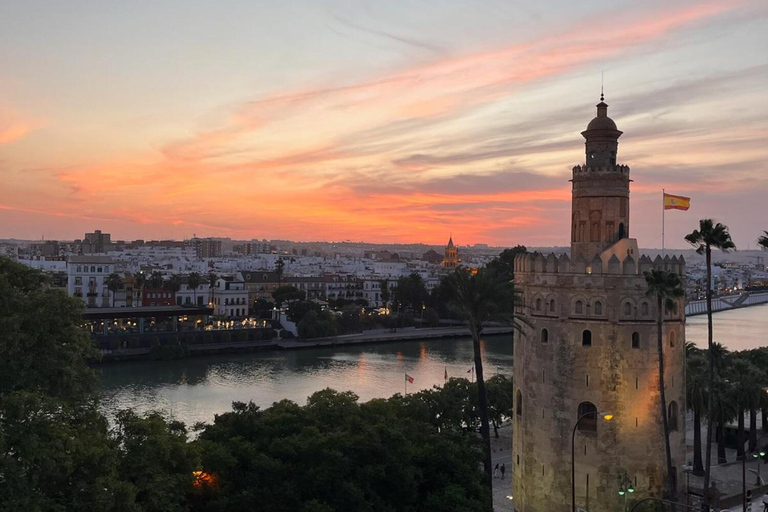 Siviglia: terrazza panoramica con vista mozzafiatoSiviglia: terrazza sul tetto con vista panoramica