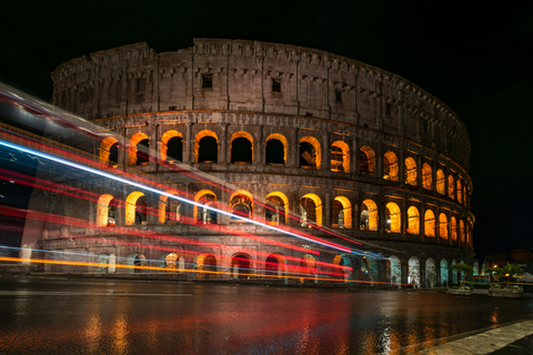 Rome: Colosseum All-Access Underground Night Tour with Arena