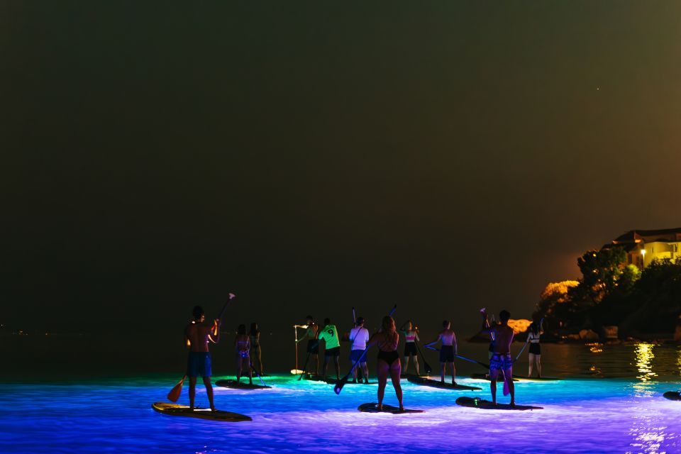 Stand Up & Shine Night SUP (paddle boarding) Glow Tour with Nocqua