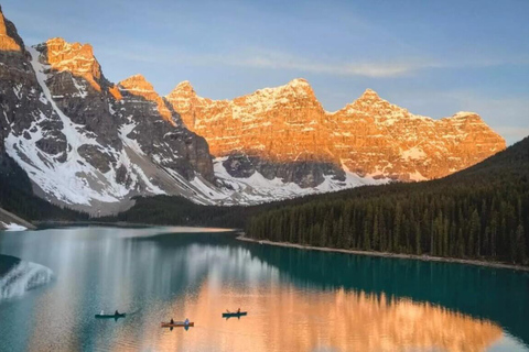 Banff: Lake Louise and Moraine Lake Tour with Pickup & Drop