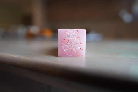 Stamp engraving workshop in Osaka