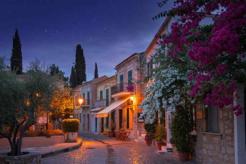Kavos: Corfu Old Town Night Tour with Transfer