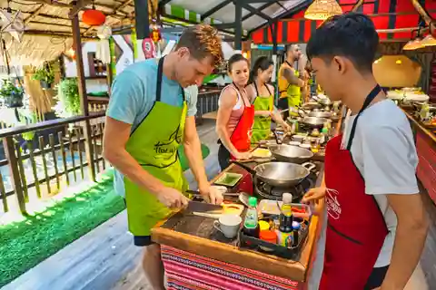 Chiang Mai : Cours de cuisine traditionnelle Thai-Akha et visite du marché