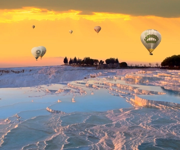 Alanya, Side, Antalya: Sunrise Balloon Tour in Pamukkale