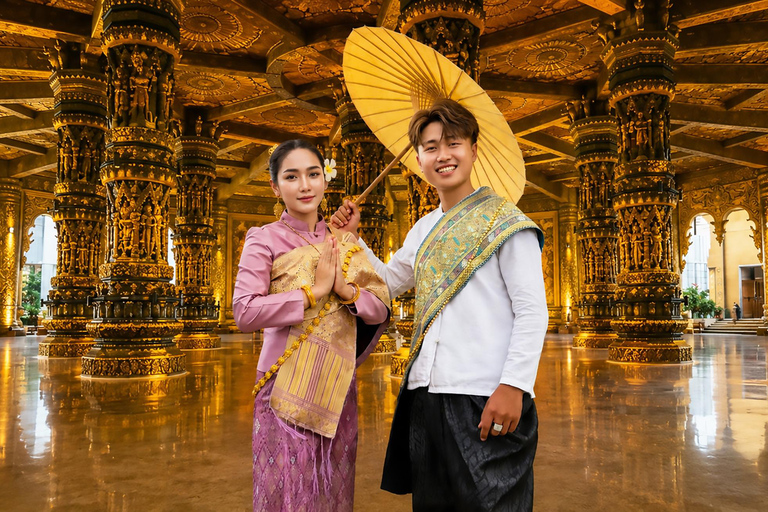 Vientiane: Premium Traditional Costume Photoshoot Vientiane: Premium Traditional Costume Photoshoot