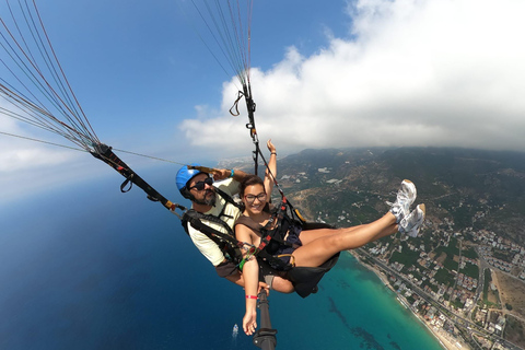 Alanya: Tandem Paragliding Flight with Hotel Pickup