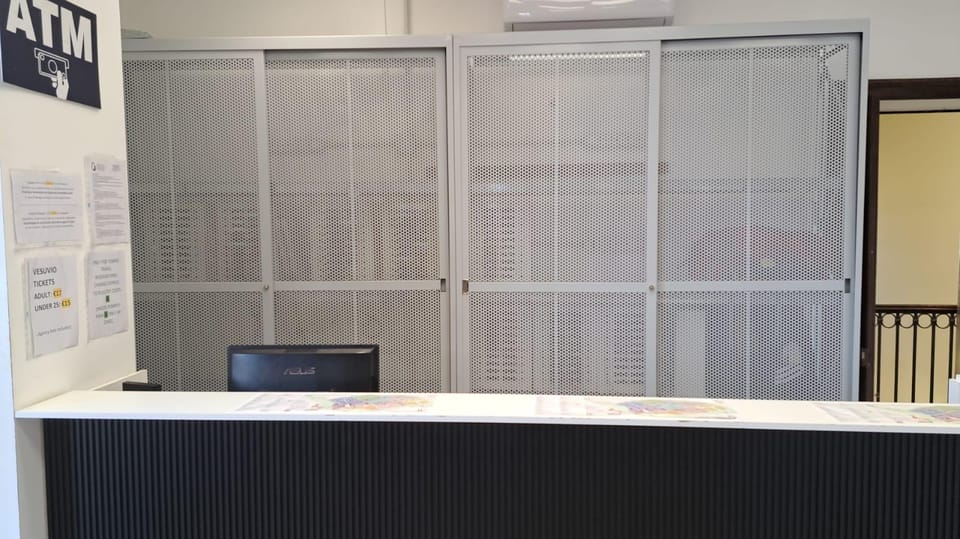 Pompeii Store Your Luggage in front of the Ruins Entrance GetYourGuide