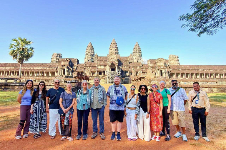 Siem Reap: 3-Day Angkor Wat & Cultural Discovery Tour Siem Reap: 3-Day Angkor Wat with English Speaking Guide