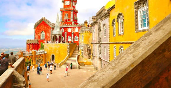 Lisbon: Sintra, Pena, Cascais & Cabo Day Tour With Tickets