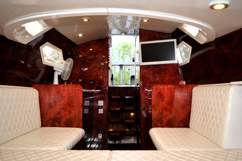 Belgrade: PRIVATE Luxury Boat Cruise on 2 Rivers 2 HOURS Private luxury boat day cruise + FREE DRINKS