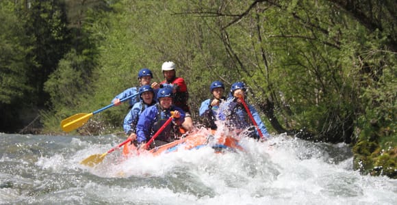 Bled: River Rafting mit lizenzierten Guides