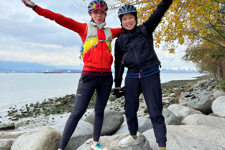 Visite guidée du front de mer de Vancouver en vélo/vélo