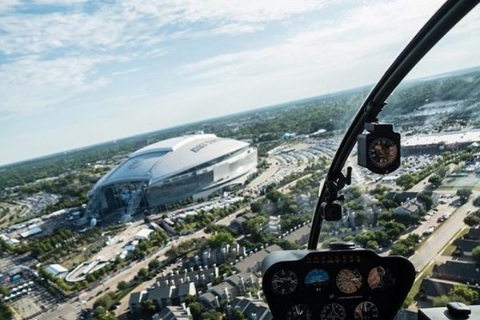 Dallas: Hubschrauberrundflug über Dallas mit Pilot-Guide
