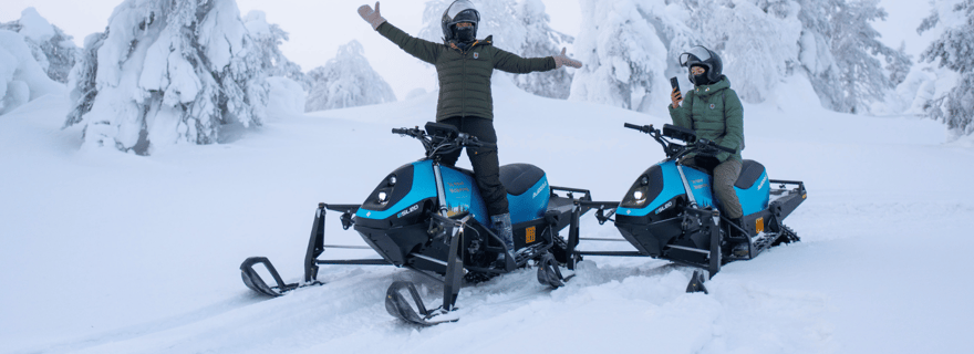 BODØ : Aventure en motoneige