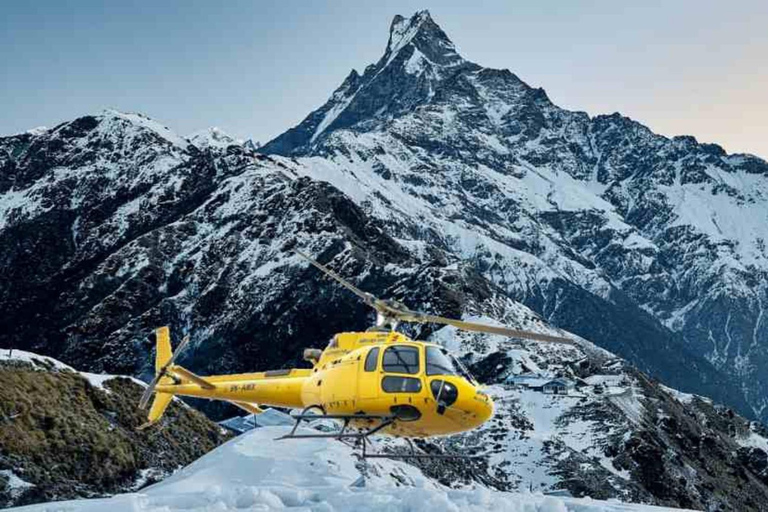 Pokhara: Mardi Himal Base Camp Helicopter Tour