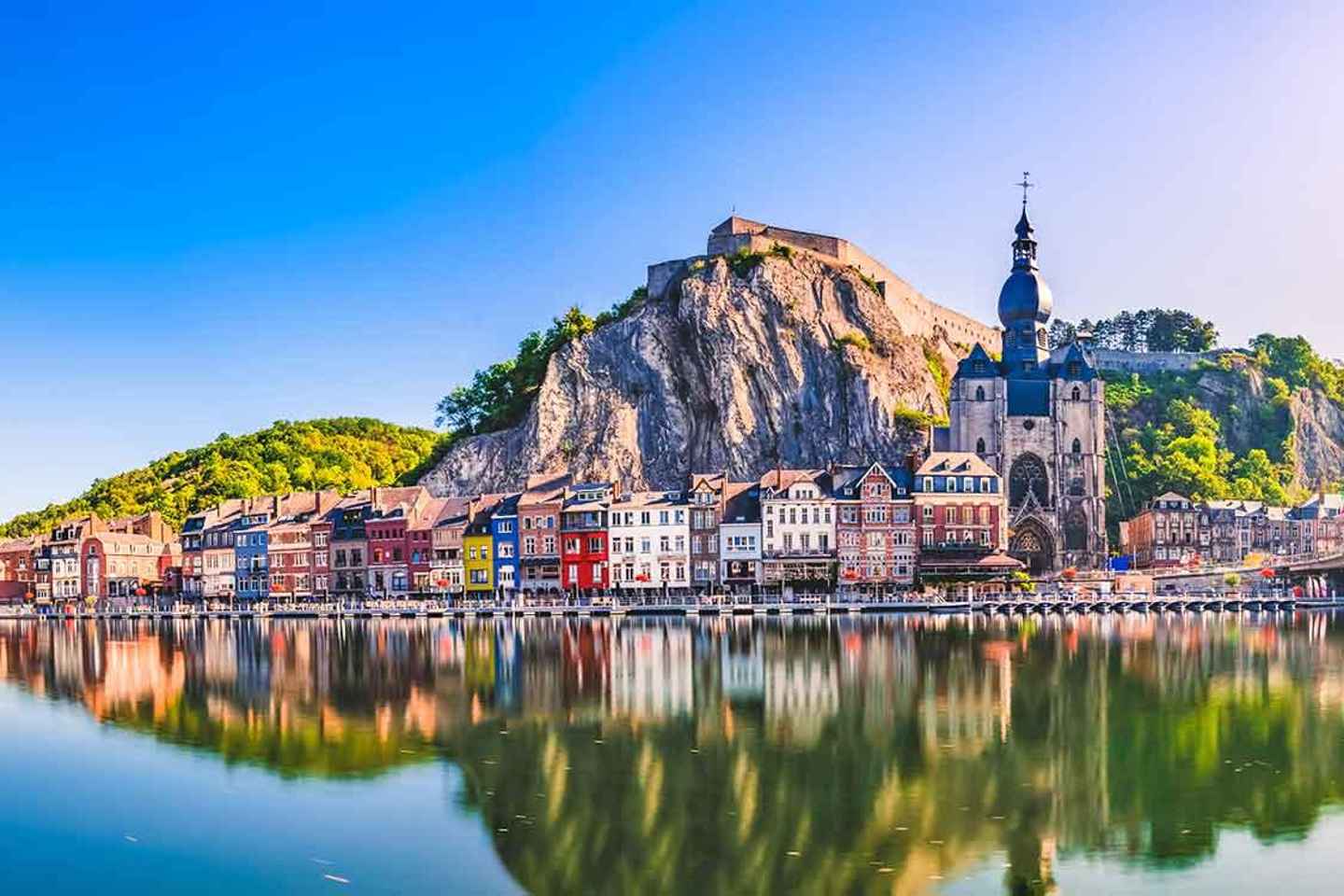 From Brussels: Luxembourg Tour with Dinant Visit - Spanish Tour