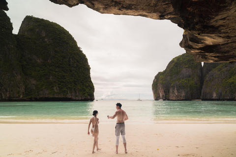 Krabi: Private Phi Phi Islands & 4 Islands Speedboat Tour