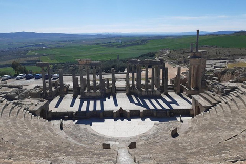 Speciale città romana DOUGGA attraverso la città andalusa