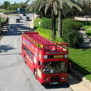 From Aya Napa/Protaras: Varosha Ghost Town Tour on a Red Bus