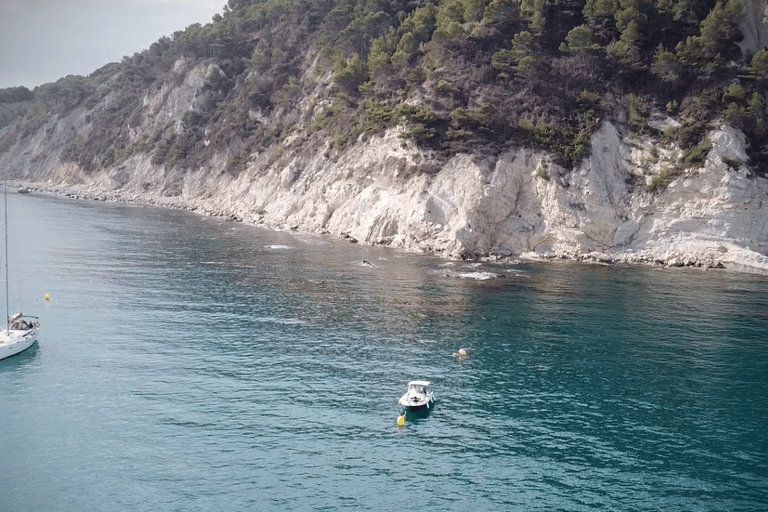 Route en bateau privé avec vin, ibérico Gourmet Snack tout compris