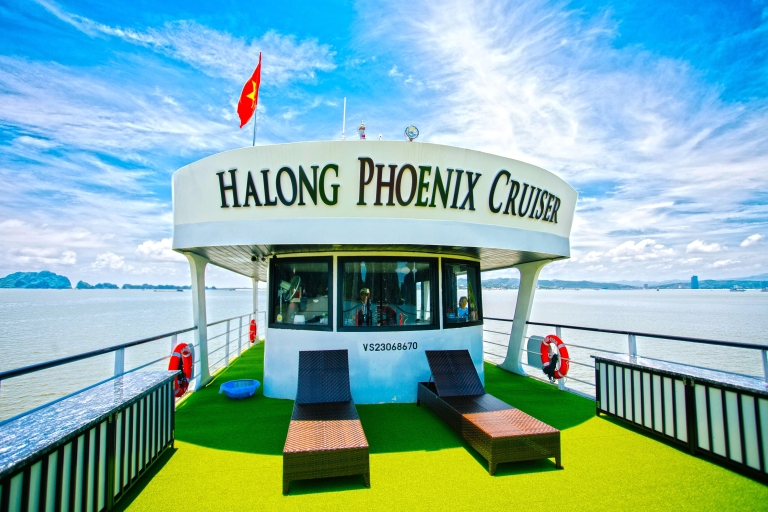 Halong, Jaskinia Niespodzianek, Kajak 1 Dzień na Phoenix Cruise 4Star