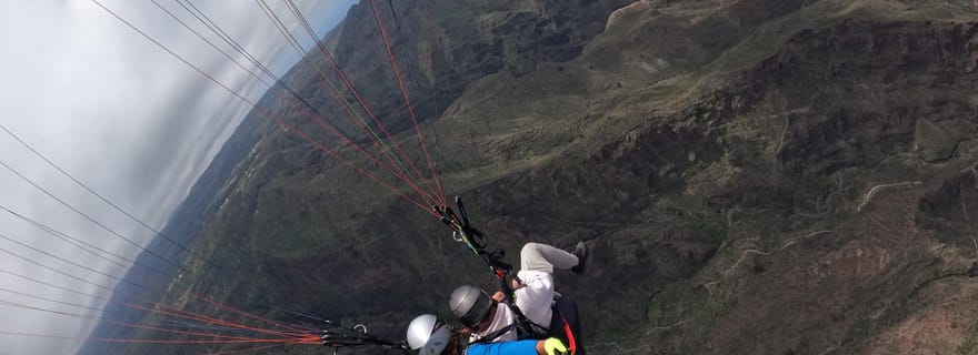 Tenerife : vol en parapente tandem haute performance