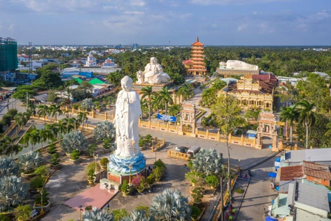 DEPUIS HO CHI MINH : VUE D&#039;ENSEMBLE DU DELTA DU MEKONG 1 JOUR