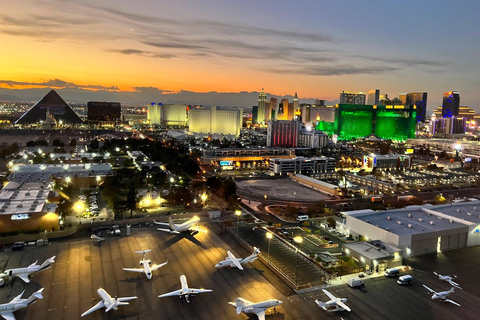 Las Vegas Night Strip Helicopter Flight including transport