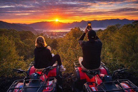 Bali: Mount Batur Sunrise ATV Quad Bike with Breakfast Tandem Ride ATV Sunrise with Round Transfer
