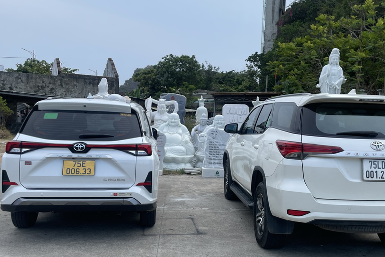 De Hue a Hoi An en coche con conductor de habla inglesa