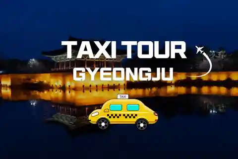 Gyeongju: tour privato in taxi con auto a noleggio