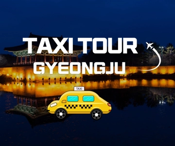 Excursão a Gyeongju: Táxi público Carro particular Fretamento