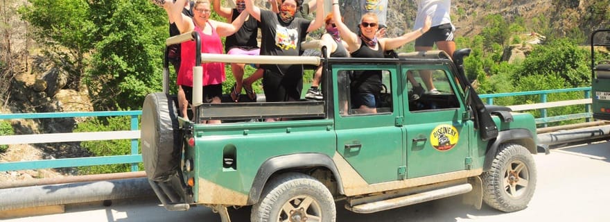 Side Green Canyon Safari en Jeep tout-terrain avec déjeuner
