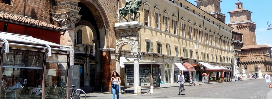 Ferrare : visite à pied, points forts et dégustations de produits alimentaires