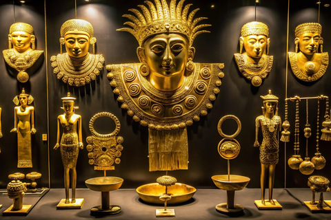 Gold Museum Bogota Private Guided Tour with Tickets