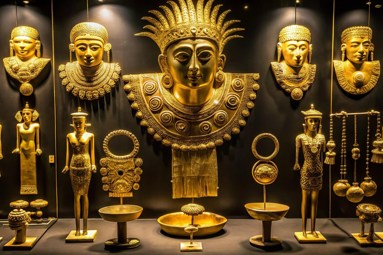 Gold Museum Bogota Private Guided Tour with Tickets