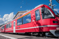 Bernina railway day trip from Milan