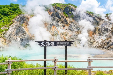 Sapporo: Lake Toya, Noboribetsu & Summer Special Day Trip 08:10 am meet at JR Sapporo Station North exit
