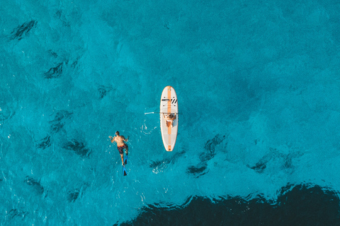 Héraklion : croisière d'une journée en catamaran avec repas et boissons