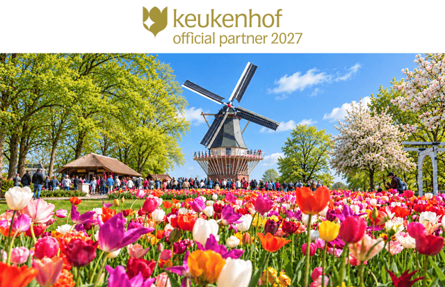 Amsterdam: Keukenhof-Bustour mit flexibler Rückfahrt + Eintritt