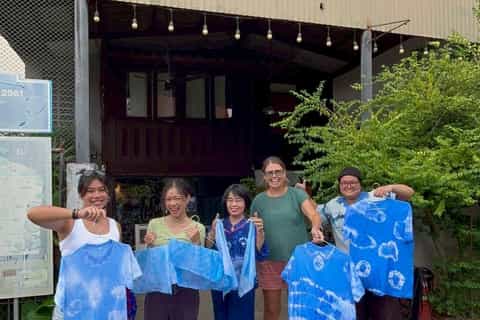 Organic Indigo Tie-Dye Experience A Living Craft from Phrae - Image 3