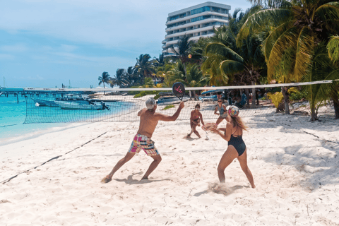 Cancun: Beach Tennis Match Play, play with an ITF Pro Coach - Midday.